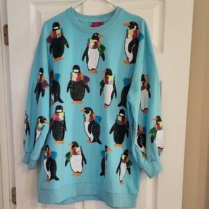 Queen Of Sparkles Penguin DRESS